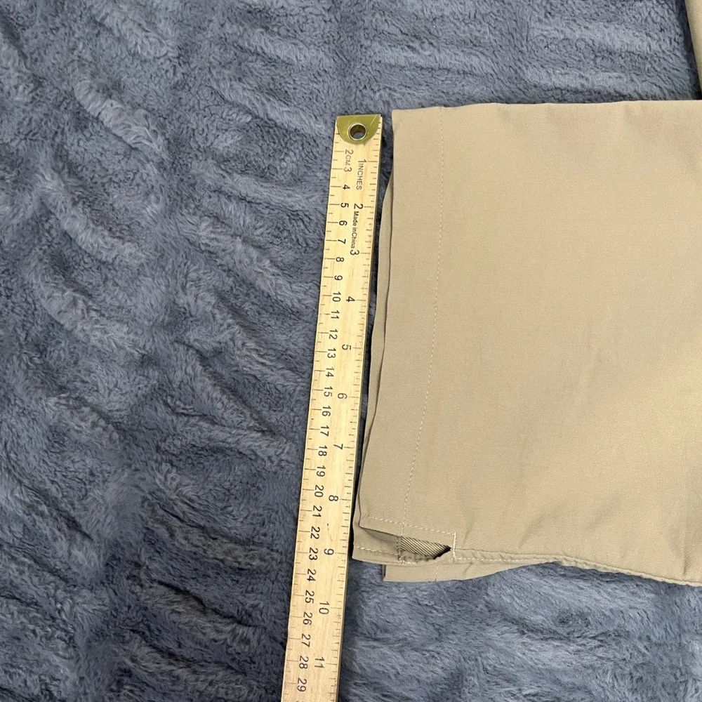Under Armour Mens Golf Pants‎ Khaki Tan Straight Leg Performance 36/30 HeatGear
